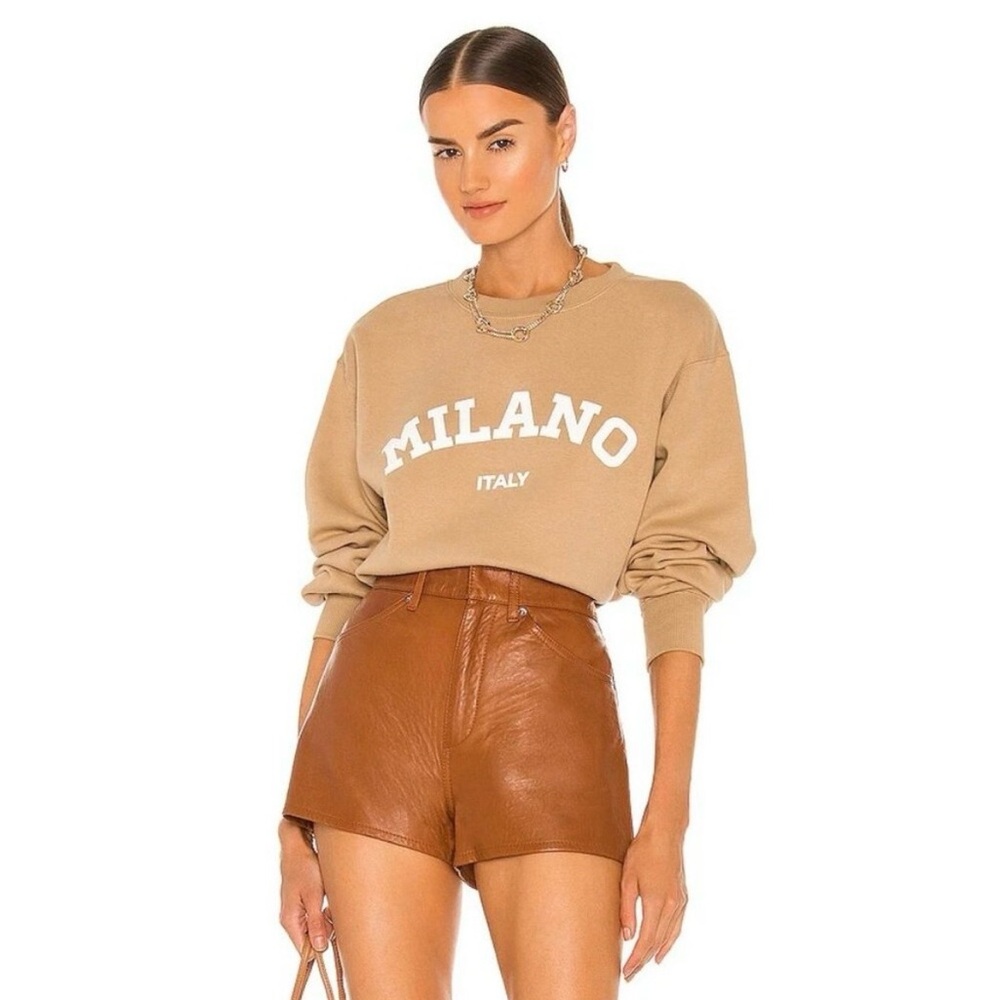 Milano Italy Tan Sweatshirt